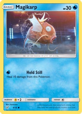 Magikarp (Holo Common) — Detective Pikachu Pokémon TCG card by Framestore