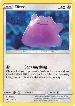Ditto — Pokémon TCG card