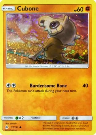 Cubone - 57/131 (General Mills Promo) — Miscellaneous Cards & Products