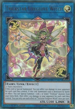 Trickstar Foxglove Witch — Duel Power