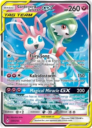 Gardevoir & Sylveon GX — SM - Unbroken Bonds