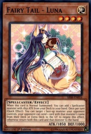 Fairy Tail - Luna — Structure Deck: Order of the Spellcasters Yu-Gi-Oh! card by KAZUKI TAKAHASHI