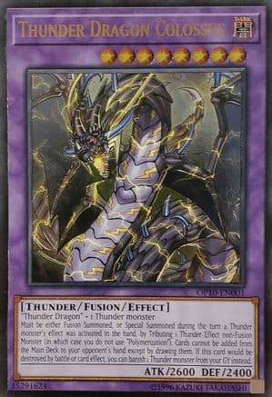 Thunder Dragon Colossus (UTR) — OTS Tournament Pack 10