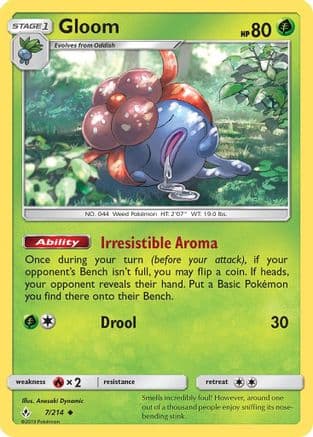 Gloom — SM - Unbroken Bonds Pokémon TCG card by Anesaki Dynamic