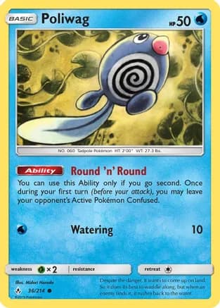 Poliwag (36) — SM - Unbroken Bonds