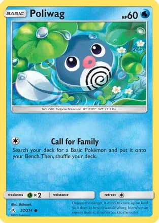 Poliwag (37) — SM - Unbroken Bonds