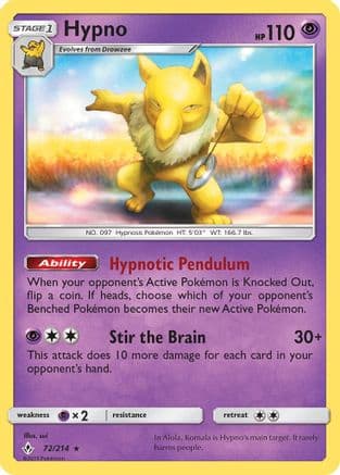 Hypno — SM - Unbroken Bonds Pokémon TCG card by sui