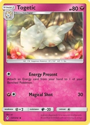 Togetic — SM - Unbroken Bonds Pokémon TCG card by sui