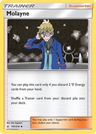 Molayne — SM - Unbroken Bonds Pokémon TCG card by Ken Sugimori