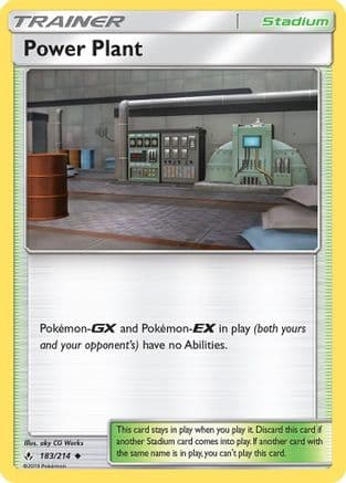 Power Plant — SM - Unbroken Bonds Pokémon TCG card by aky CG Works
