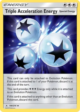 Triple Acceleration Energy — SM - Unbroken Bonds