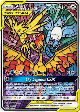 Moltres & Zapdos & Articuno GX — SM Promos