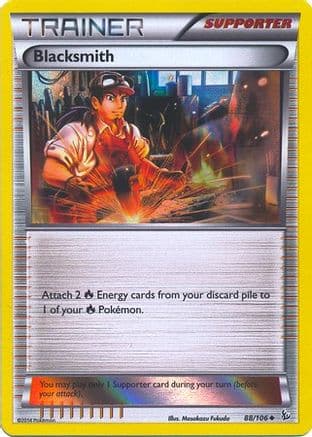 Blacksmith - 88/106 (Sheen Holo) — Miscellaneous Cards & Products Pokémon TCG card by Masakazu Fukuda