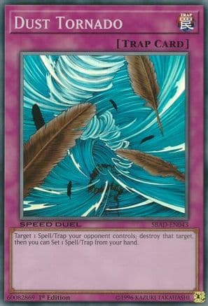 Dust Tornado — Yu-Gi-Oh! card