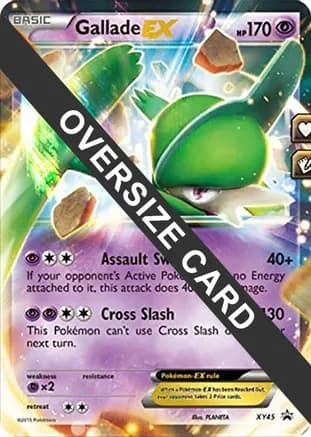 Gallade EX - XY45 (XY Black Star Promo) — Jumbo Cards