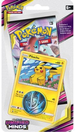 Unified Minds Single Pack Blister [Pikachu] — SM - Unified Minds
