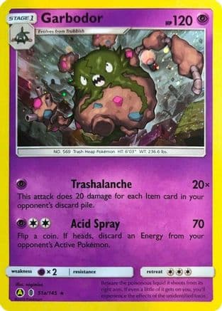 Garbodor - 51a/145 (Cosmos Holo) — Alternate Art Promos Pokémon TCG card by repisa