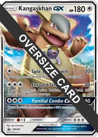 Kangaskhan GX - SM188 (SM Black Star Promo) — Jumbo Cards