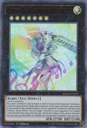 Number 76: Harmonizer Gradielle — Yu-Gi-Oh! card