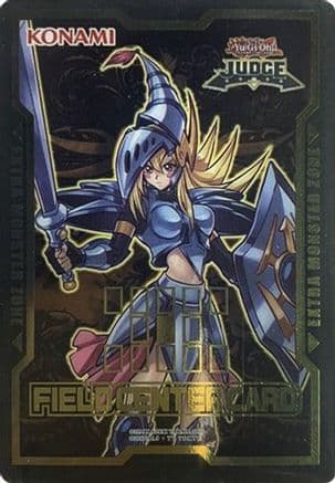 Official Judge Field Center Token: Dark Magician Girl the Dragon Knight — Judge Promotional Cards