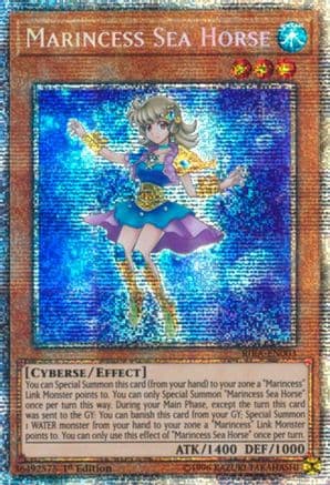 Marincess Sea Horse (Starlight Rare) — Yu-Gi-Oh! card