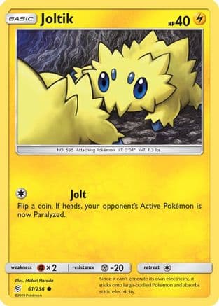 Joltik — SM - Unified Minds Pokémon TCG card by Midori Harada