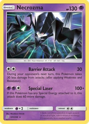 Necrozma — SM - Unified Minds Pokémon TCG card by Masakazu Fukuda
