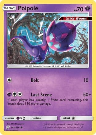Poipole — SM - Unified Minds Pokémon TCG card by Shin Nagasawa
