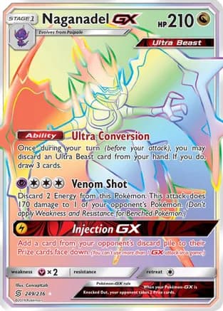 Naganadel GX (Secret) — SM - Unified Minds