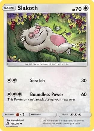 Slakoth (168) — SM - Unified Minds