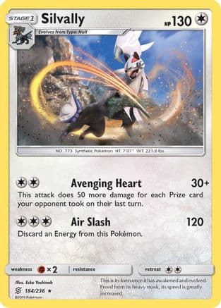 Silvally — SM - Unified Minds Pokémon TCG card by Eske Yoshinob