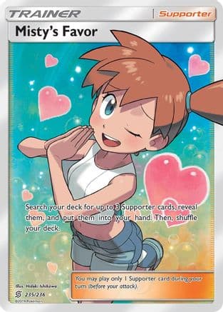 Misty's Favor (Full Art) — SM - Unified Minds
