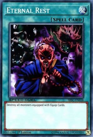 Eternal Rest — Speed Duel: Scars of Battle Yu-Gi-Oh! card by KAZUKI TAKAHASHI