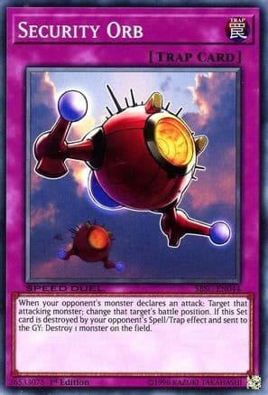 Security Orb — Speed Duel: Scars of Battle Yu-Gi-Oh! card by KAZUKI TAKAHASHI