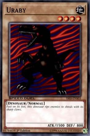 Uraby — Speed Duel Decks: Ultimate Predators Yu-Gi-Oh! card by KAZUKI TAKAHASHI