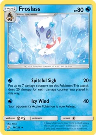 Froslass - 38/236 (SM Unified Minds) — Deck Exclusives