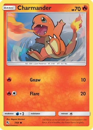 Charmander — Hidden Fates Pokémon TCG card by GIDORA