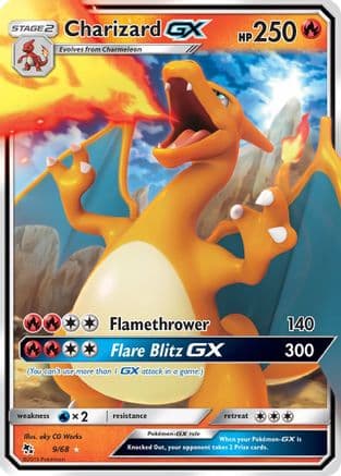 Charizard GX — Pokémon TCG card