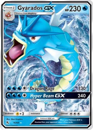 Gyarados GX — Hidden Fates Pokémon TCG card by Sban Graphics
