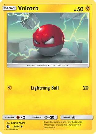 Voltorb — Hidden Fates