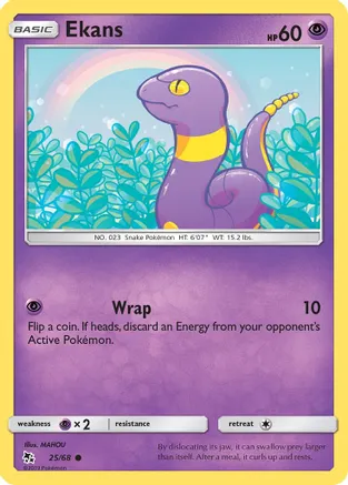 Ekans (25) — Hidden Fates