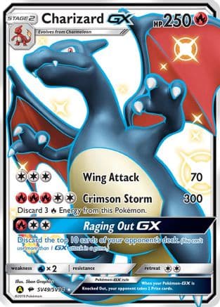 Charizard GX — Hidden Fates: Shiny Vault