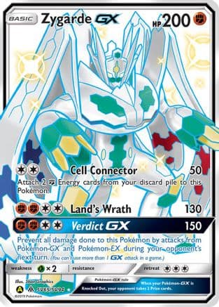 Zygarde GX — Hidden Fates: Shiny Vault Pokémon TCG card by 5ban Graphics