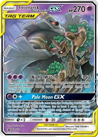 Trevenant & Dusknoir GX - SM217 — SM Promos