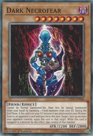 Dark Necrofear — Legendary Duelists: Immortal Destiny Yu-Gi-Oh! card by KAZUKI TAKAHASHI