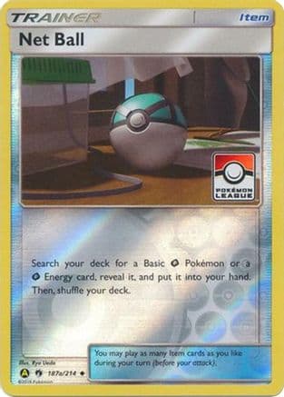 Net Ball (Pokemon League) - 187a/214 — League & Championship Cards