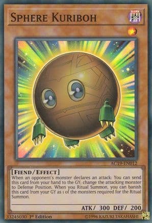 Sphere Kuriboh — Advent Calendar 2019 Yu-Gi-Oh! card by KAZUKI TAKAHASHI