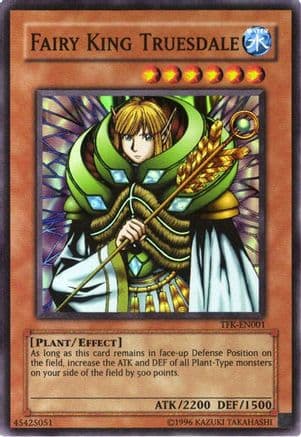 Fairy King Truesdale (TFK-EN001) — The Falsebound Kingdom Yu-Gi-Oh! card by KAZUKI TAKAHASHI