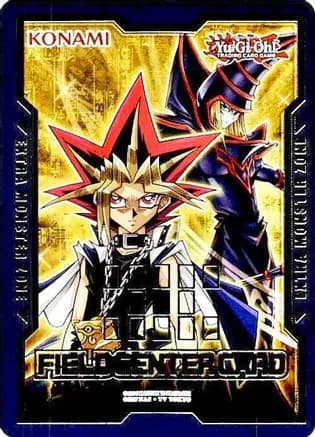 Field Center Token: Yami Yugi & Dark Magician (Duel Devastator) — Yu-Gi-Oh! Tokens
