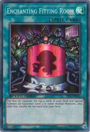 Enchanting Fitting Room — Speed Duel: Tournament Pack 2 Yu-Gi-Oh! card by KAZUKI TAKAHASHI